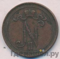 10 пенни 1908 года  Для Финляндии