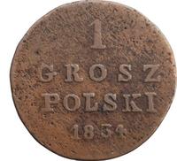 1 грош 1834 года