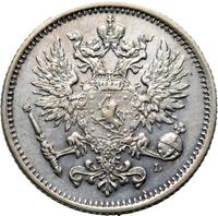 50 пенни 1889 года L Для Финляндии