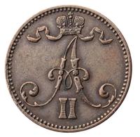 5 пенни 1870 года  Для Финляндии