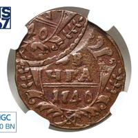 Денга 1740 года