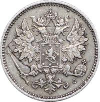 25 пенни 1891 года L Для Финляндии