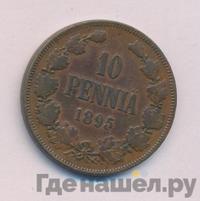 10 пенни 1895 года  Для Финляндии