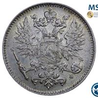 50 пенни 1911 года L Для Финляндии