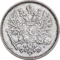 50 пенни 1874 года S Для Финляндии