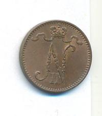 1 пенни 1905 года  Для Финляндии