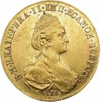 10 рублей 1778 года СПБ