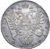 1 рубль 1734 года