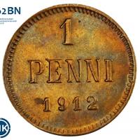 1 пенни 1912 года  Для Финляндии