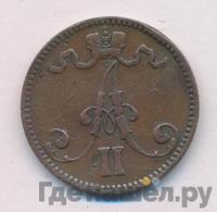 5 пенни 1865 года  Для Финляндии