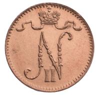 1 пенни 1902 года  Для Финляндии