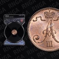 1 пенни 1894 года  Для Финляндии