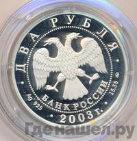 2 рубля 2003 года ММД