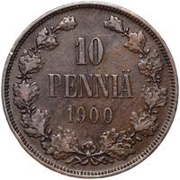 10 пенни 1900 года  Для Финляндии