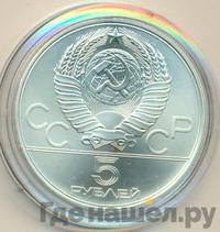 5 рублей 1979 года  метание молота