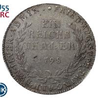 Полталера 1798 года  Йеверская монета