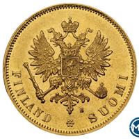 10 марок 1879 года S Для Финляндии