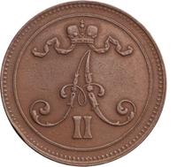 10 пенни 1867 года