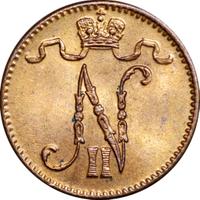 1 пенни 1911 года  Для Финляндии