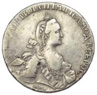 1 рубль 1768 года