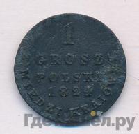 1 грош 1824 года