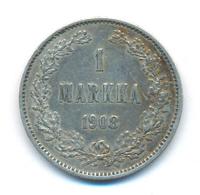 1 марка 1908 года L Для Финляндии