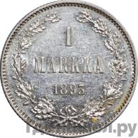 1 марка 1893 года L Для Финляндии