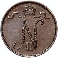 1 пенни 1906 года  Для Финляндии