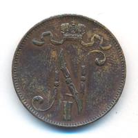 5 пенни 1912 года  Для Финляндии