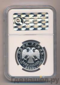 1 рубль 2005 года СПМД