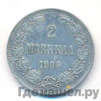 2 марки 1905 года L Для Финляндии