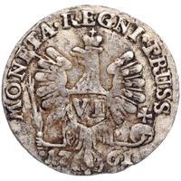 6 грошей 1761 года