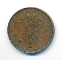 10 пенни 1907 года  Для Финляндии