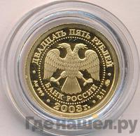 25 рублей 2003 года ММД