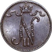 1 пенни 1904 года  Для Финляндии