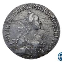 Полуполтинник 1767 года ММД EI