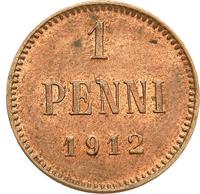1 пенни 1912 года  Для Финляндии