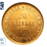 20 марок 1911 года L Для Финляндии