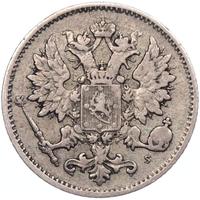 25 пенни 1876 года S Для Финляндии