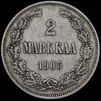 2 марки 1905 года L Для Финляндии
