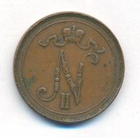 10 пенни 1912 года  Для Финляндии