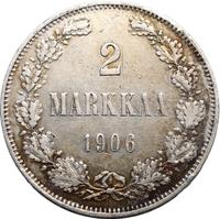 2 марки 1906 года L Для Финляндии
