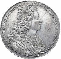 1 рубль 1727 года