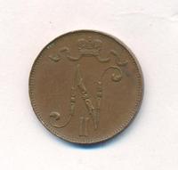 5 пенни 1914 года  Для Финляндии