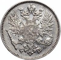 50 пенни 1908 года L Для Финляндии