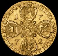 10 рублей 1772 года