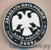 25 рублей 2009 года СПМД