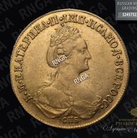 10 рублей 1781 года