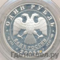 1 рубль 2005 года СПМД