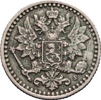 25 пенни 1866 года S Для Финляндии